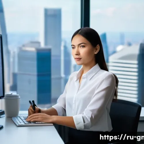 해외마케팅 전문가의 하루 일과 - **Prompt 1: Focused Analytics Morning**
    "A professional and intelligent female international mar...